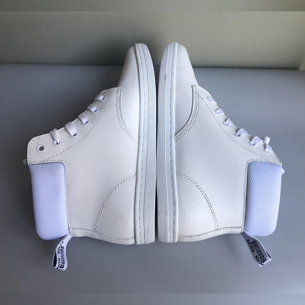 Dr. Martens Maelly White Lace Up Leather Boots Womens Size: US 9 - Picture 8 of 14